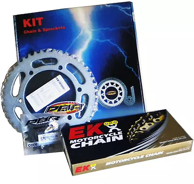 Pbr / Ek Chain & Sprockets Kit 525 Pitch For Honda Varadero Xl-v 1000 1999 > • $178.54